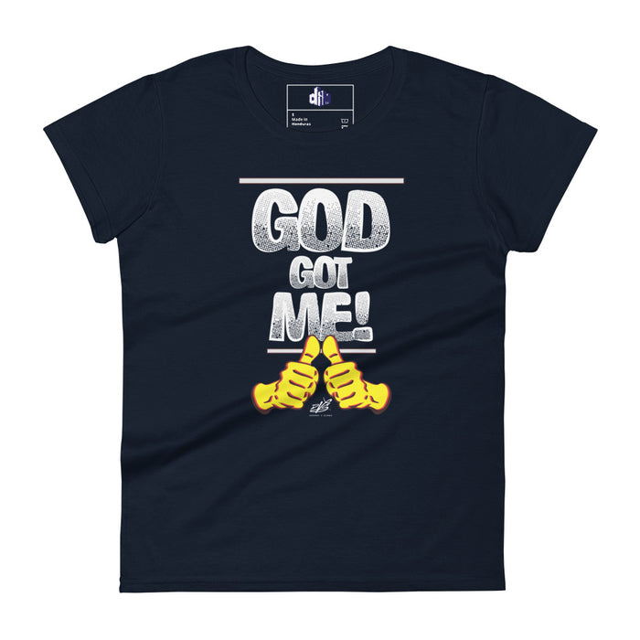 God Got Me! Women's short sleeve t-shirt